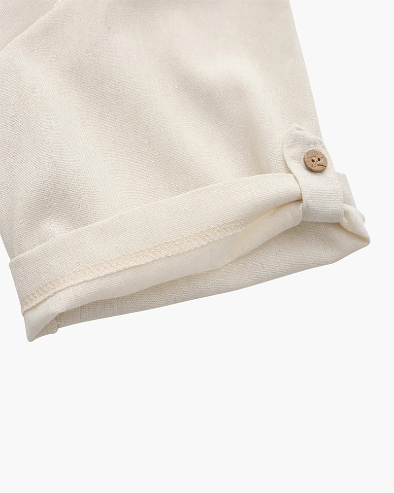 Casablanca Linen Polo Shirt – Crisp, Breathable Summer Essential