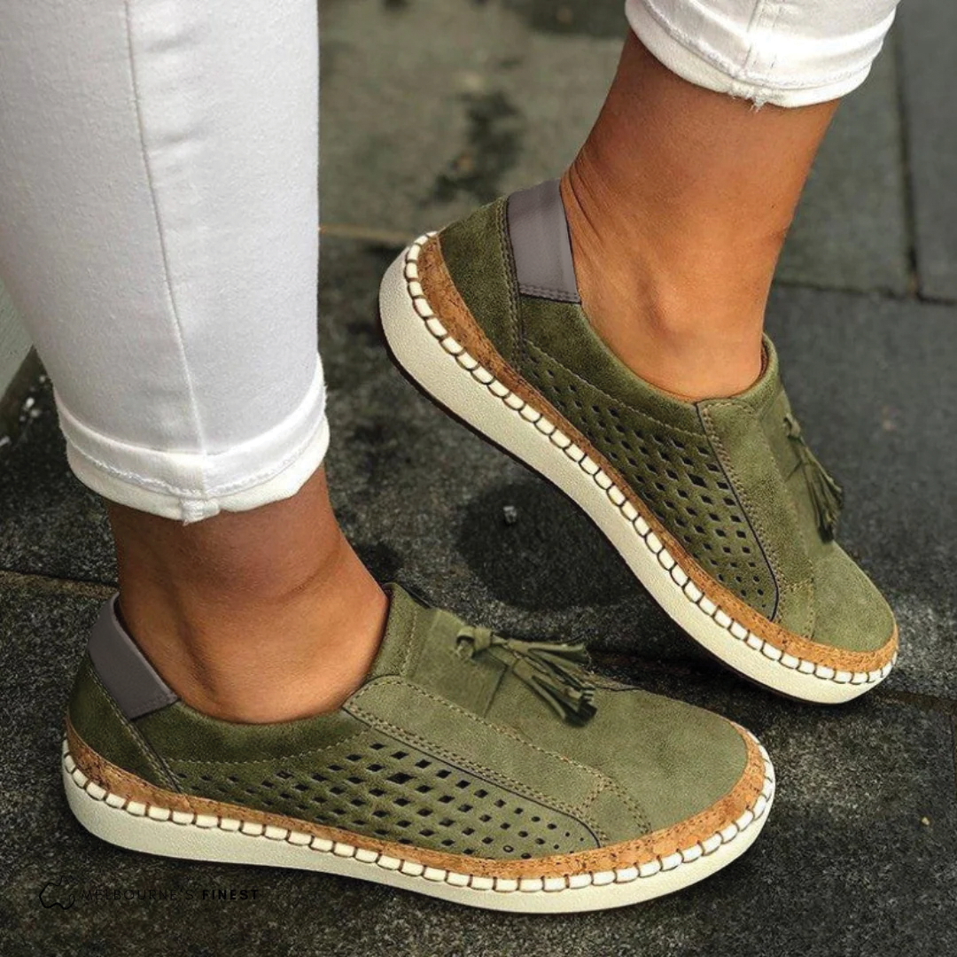 Brooklyn | Womens Slip On Platform Walking Shoes