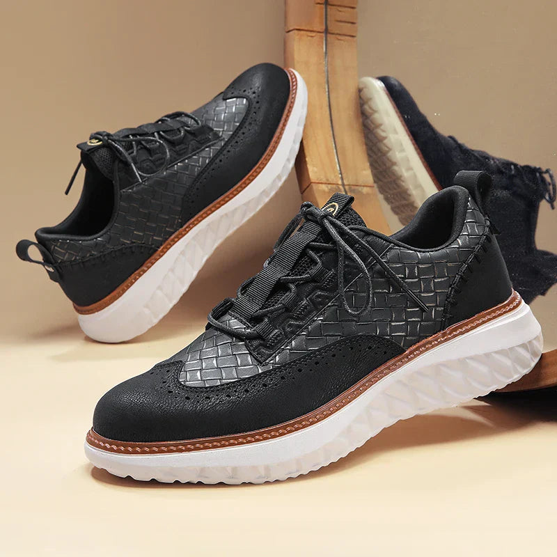 Dylan | Men's Lace Up Platform Walking Sneakers