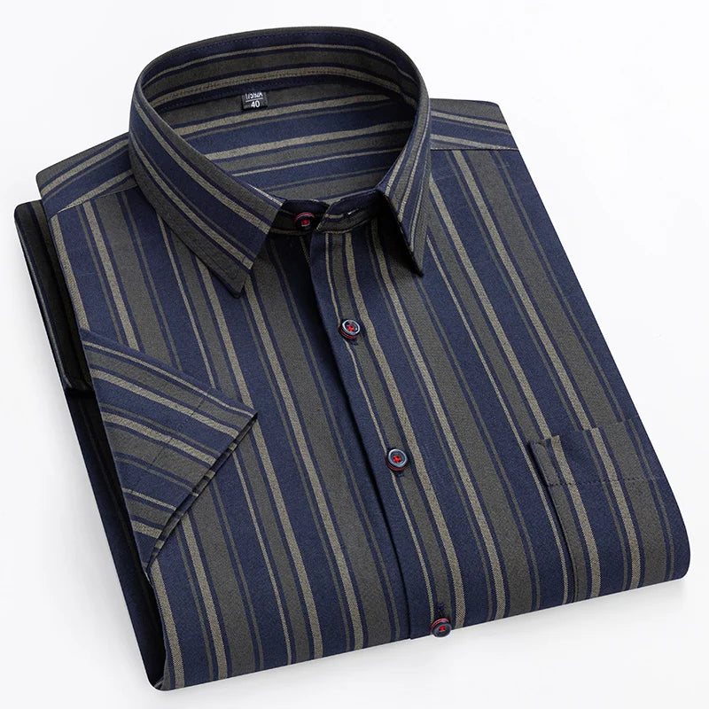 Zack | Short-Sleeve Cotton Shirt