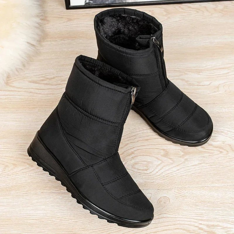 Scarlett | Women's Waterproof Boots Winter Snow Quilted Ankle