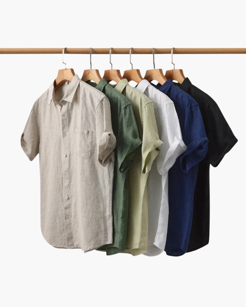 Cape Town Linen Shirt – Short Sleeve