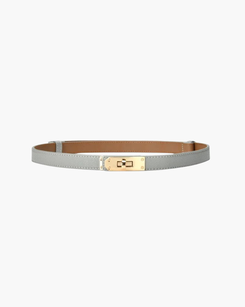 Vintage-Inspired Slim Belt - Classic, Sleek Accessory