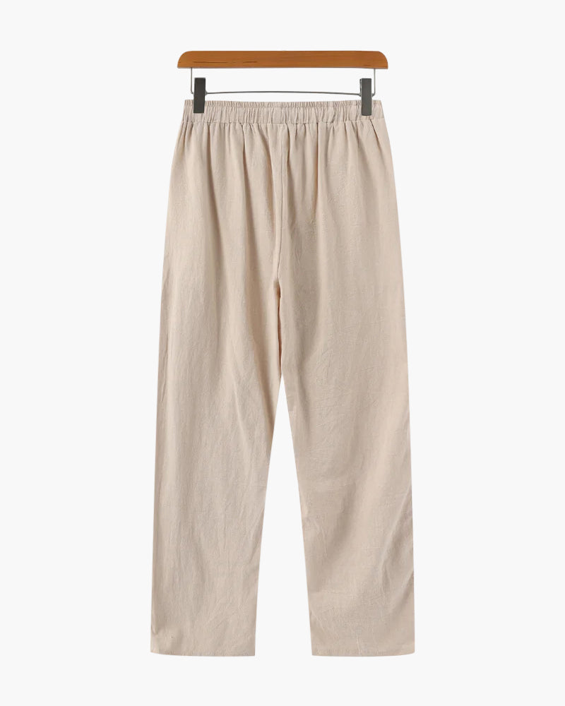 Zanzibar - Linen Pantalon: Lichtgewicht en Ademend Linnen voor Ultieme Comfort