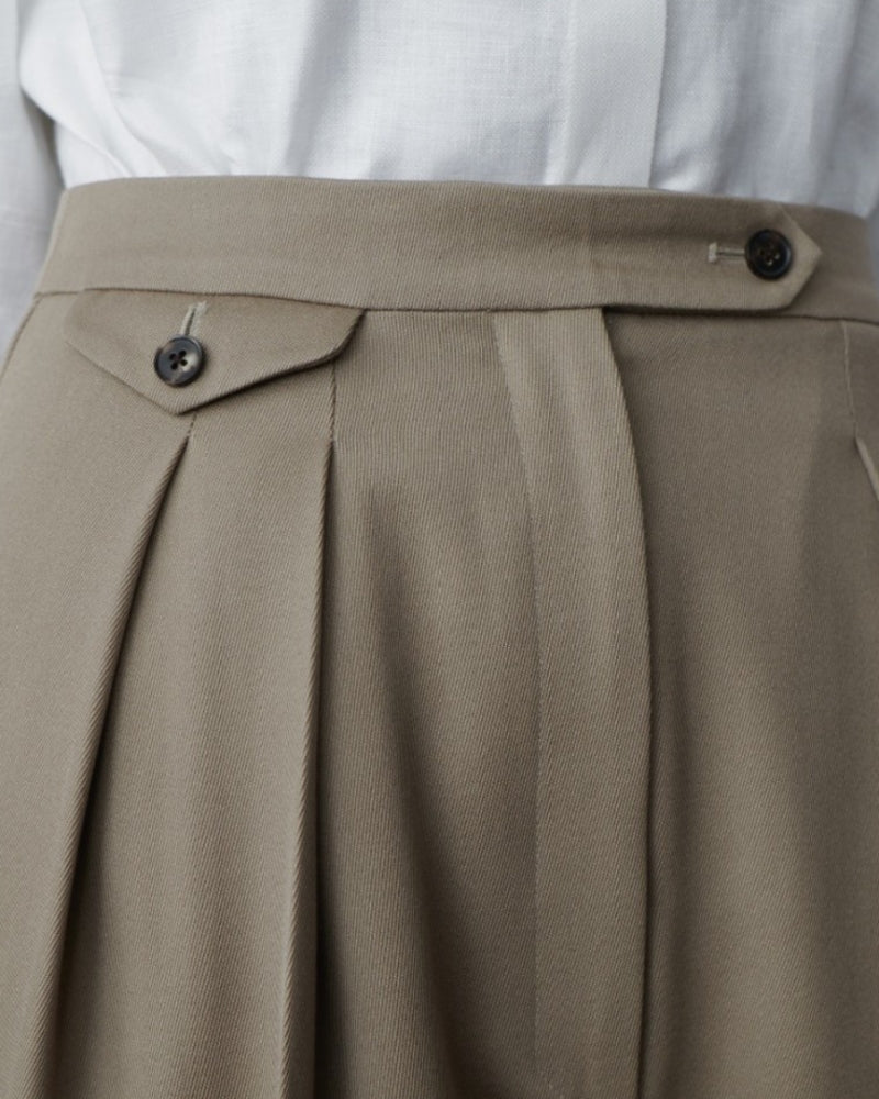 Cozy Woolen Oversized Pantalon for Effortless Comfort