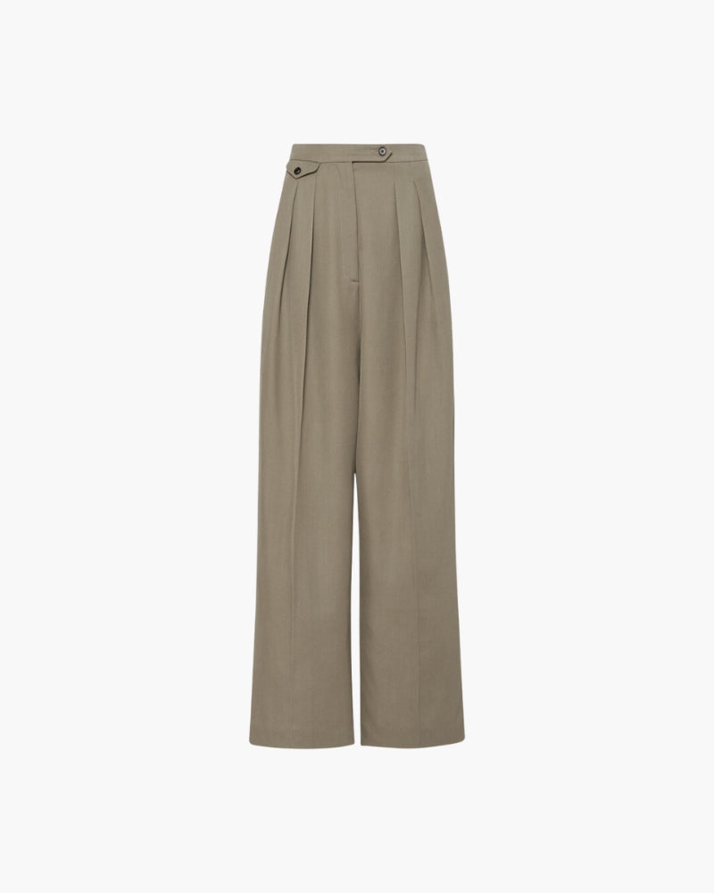 Cozy Woolen Oversized Pantalon for Effortless Comfort
