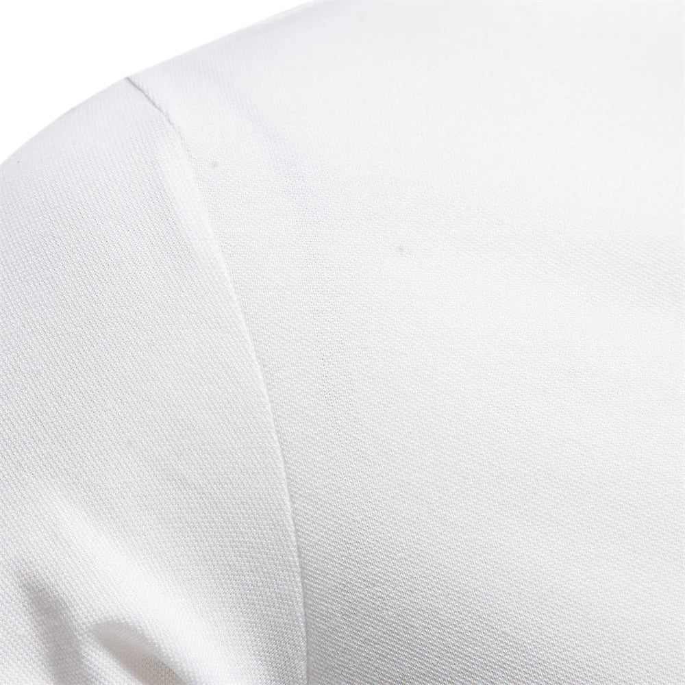 Austin | Men's Short Sleeve Button Polo Shirt