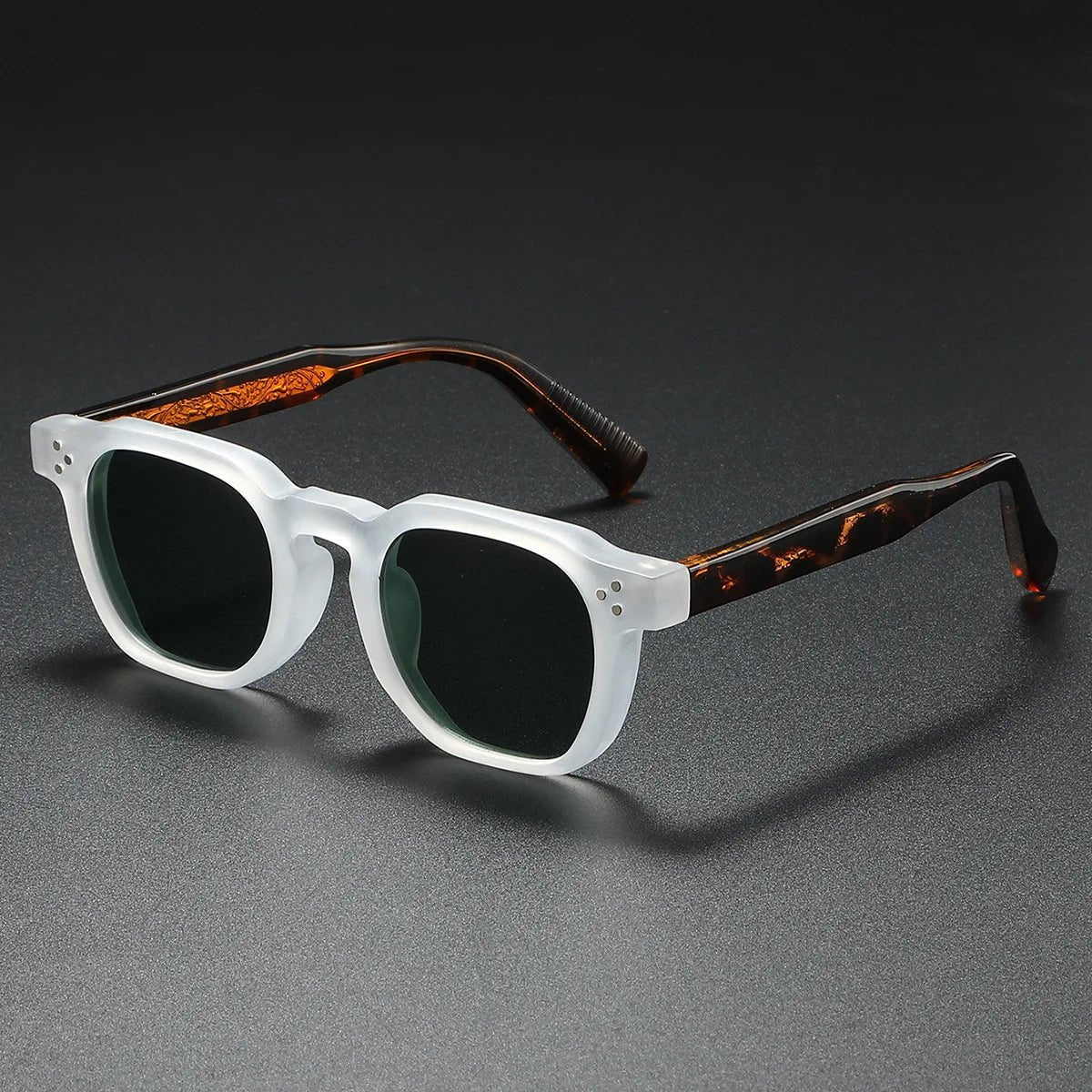 Sunglasses Tortoiseshell Frame Dark Tinted UV400 Protection - Ashford Frost